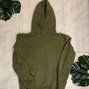 American Eagle Olive Hoodie sz XS